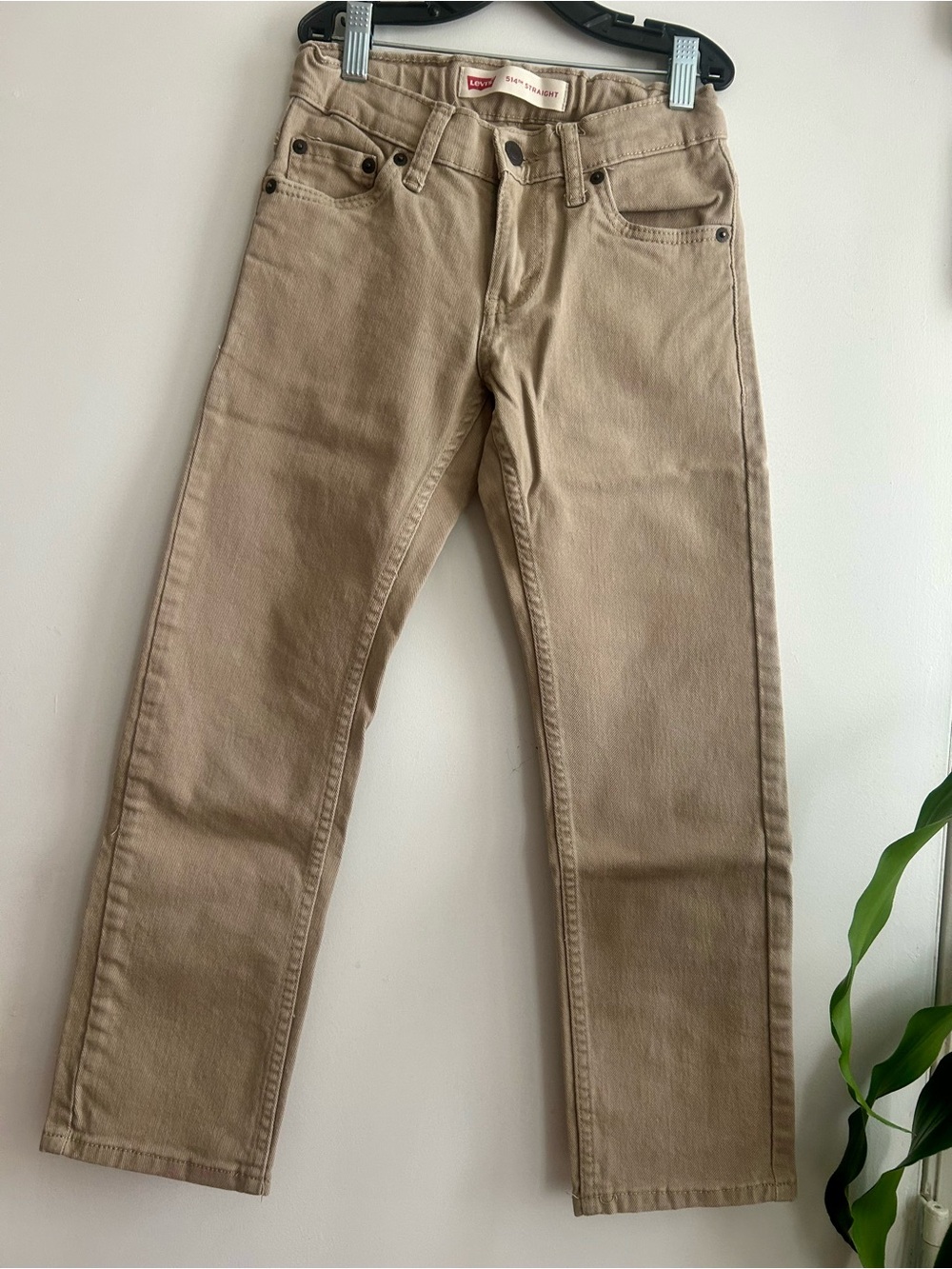 Levi's Men's Khaki Straight-Leg Jeans